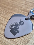 Naszyjnik z zawieszką z kostką gitarową Jimi Hendrix