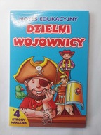 Dzielni wojownicy - Notes edukacyjny - 4 strony naklejek wyd. ARTI