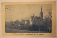 ALWERNIA. KOŚCIÓŁ I KLASZTOR OO. BERNARDYNÓW, ORY. PIECZĄTKA ALWERNIA 1933