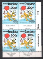 Togo 1980, 4zn z PRZYW. bajki Disney, pies Pluto