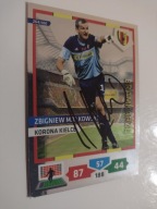 Karta panini autograf Korona sezon 13/14 Zbigniew Małkowski Bramkarze