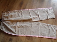 SPODNIE BEŻOWE LAMPASY-ROZM L