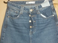 SPODNIE ZARA-R-36-PAS-70CM-DÓŁ-22CM.