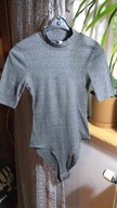BODY BAWEŁNIANE SZARE STÓJKA R.XS