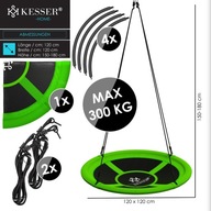 Huśtawka gniazdowa, huśtawka talerzowa, wisząca bocianie gniazdo m147