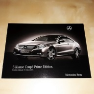 Mercedes E-Klasse Coupe Prime Edition 2009