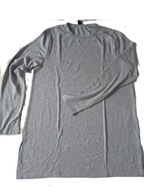 Amisu długa szara koszulka nocna tunika damska r M