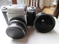 PENTACON SIX TL 6X6 z BIOMETAREM + FLEKTOGON