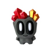 Złoto-Czerwony Skalniak (PET ROCK - twój skalny przyjaciel) druk 3d