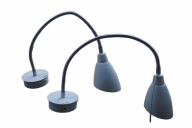 KINKIETY LAMPY REGULOWANE IDUSTRIALNE NOCNE ŁÓŻKO KOMPLET 2x danish design
