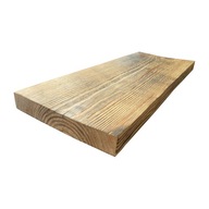 Deska Rustykalna Sosnowa 15x40x2,2 cm | Opalana | Ręczna Produkcja