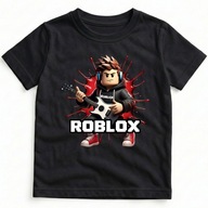 Koszulka dziecięca Roblox Muzyka Gitara Rock DTF 134-146 9-11 prezent