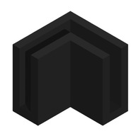 ŁĄCZNIK DO PŁYT MODELARSKICH – L, ZAMKNIĘTY, 5 MM, KĄTOWY