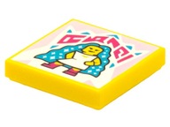 LEGO 3068bpb1578 TILE 2x2 VIDIYO żółta NOWA 1szt