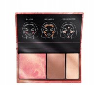 Paleta do konturowania Golden Hour AVON Brązer Róż Rozświetlacz