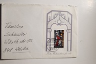 Koperta z obiegu. Kasownik Bad Mergentheim. 04538