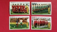 BEQUIA 1986 Mundial w Meksyku piłka nożna czyste**