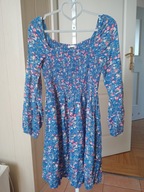 sukienka 40 l springfield reconsider midi kwiatki