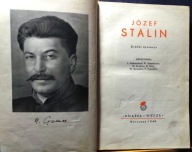 STALIN, Józef (Krótki życiorys) [Inst. MARKS – ENGELS - LENIN Moskwa 1949]