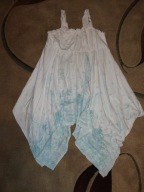 Sukienka CoolClub/Smyk 164 na ramiączkach w romby