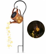 Lampa Solarna Ogrodowa Konewka LED Wbijana Czujnik Zmierzchu 80cm IP44