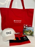 WOŚP: Zestaw F1 Ferrari Santander + LEGO Star Wars + Czapka OX2 + Torba