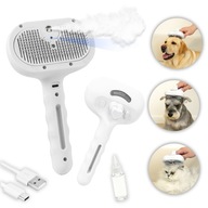 Szczotka parowa RK56 dla zwierząt 3w1 czesanie para masaż