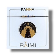 Bransoletka zodiak PANNA Kamienie naturalne
