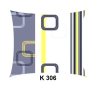 Poszewka z kory 40x40 jasiek z bawełny gofrowanej K 306 leniwiec żółty