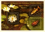 RUMUNIA** Lilia wodna, ryba wzdręga, muszla Mi BL 440