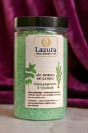 Sól morska do kąpieli Lazura – Mięta pieprzowa & Tymianek