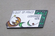 Odznaka Koło PTTK 48 II Zlot Spółdz Pracy Leskowiec 1974