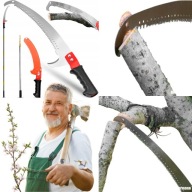 PIŁA TELESKOPOWA OGRODNICZA ZE STALI NIERDZEWNEJ DO GAŁĘZI HECKERMANN 5M