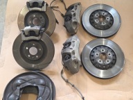AUDI HAMULCE TARCZE KLOCKI ZACISKI ZESTAW SWAP 375mm 350mm