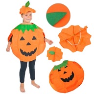 STRÓJ DYNIA HALLOWEEN PUMPKIN PRZEBRANIE KOMPLET CZAPKA KOSTIUM DLA DZIECI