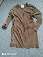 Płaszczyk zamszowy. Skóra. M