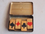 Klocki karciane - zestaw do gry w bingo.