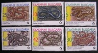 Bułgaria - Mi 3784/87 - Węże