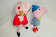 2 maskotki Peppa