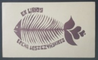 *KP* Kot Andrzej - Ex Libris Lecha Leszczyńskiego (3)