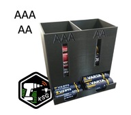 Pojemnik, dyspenser na baterie AAA i AA (R3, R6)