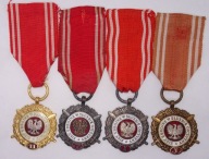 ZESTAW KOMPLET MEDAL Siły Zbrojne w Służbie Ojczyzny V X XV XX PRL 5