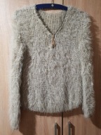mechaty sweter roz 36