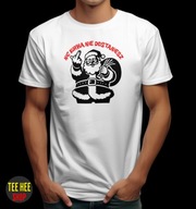 ŚMIESZNA KOSZULKA ŚWIĄTECZNA „MIKOŁAJ WIE…” – DOROSŁY HUMOR – ROZMIAR XL