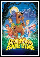 A2 PLAKAT FILM SCOOBY DOO NA WYSPIE ZOMBIE SCOOBY-DOO ON ZOMBIE ISLAND 1998