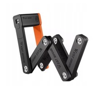 ZAMEK ROWEROWY ZAPIĘCIE SKŁADANE BLOKADA ROWERU