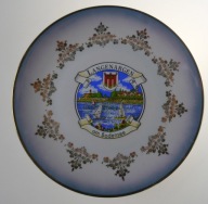 Talerzyk Langenargen Bodensee ceramika sygnowana