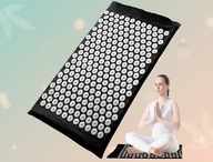 MATA DO AKUPRESURY Z KOLCAMI ZDROWOTNA REDUKCJA BÓLU I STRESU MASAŻER FIZJO