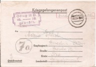 OFLAG II D -GROSS-BORN -list jeniecki -STARACHOWICE-ORŁOWO -obieg 1944 rok