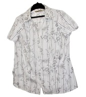 GORGEOUS BIAŁA ROZPINANA BLUZKA KOSZULA HAFT 52